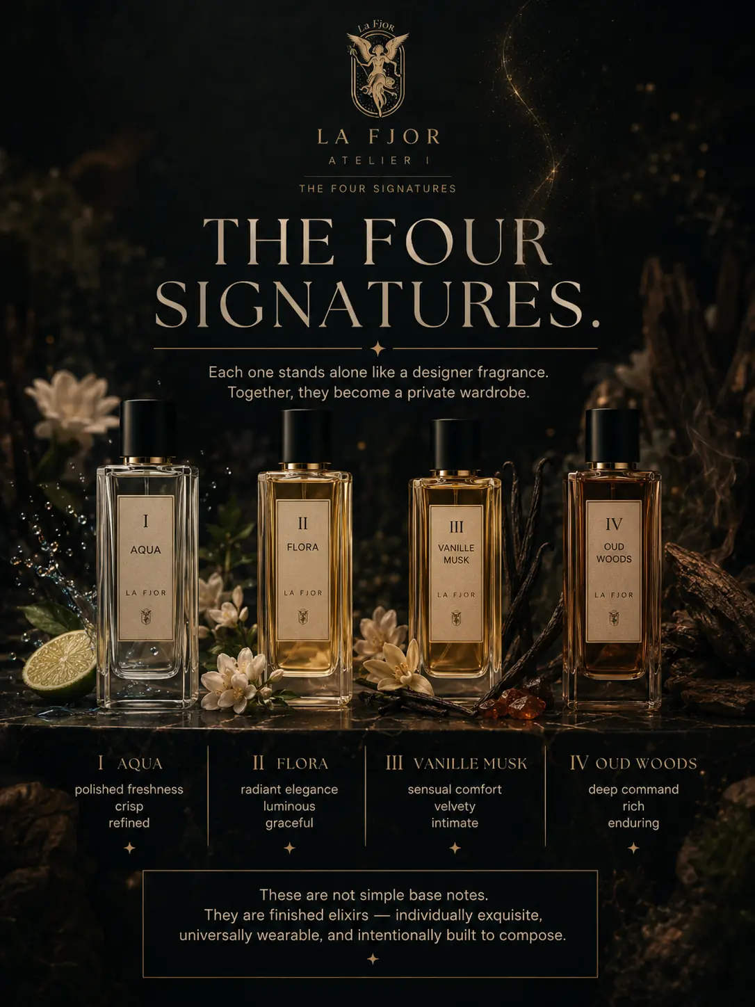 La Fjor Atelier I four-signature discovery wardrobe